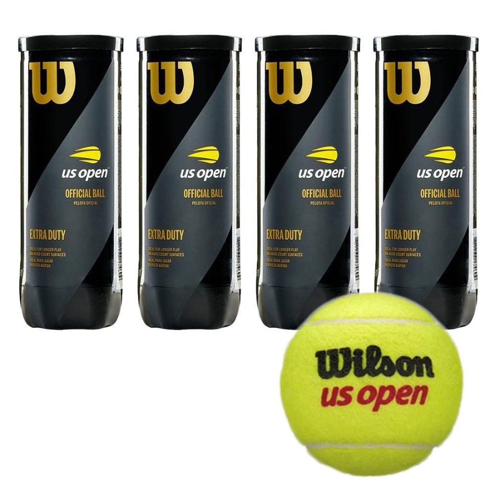 4 Kutu Wilson Us Open Tenis Topu 3lü
