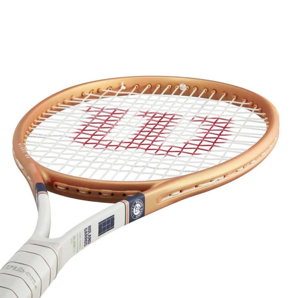 Wilson Blade 98 16x19 V7 Roland Garros Tenis Raketi
