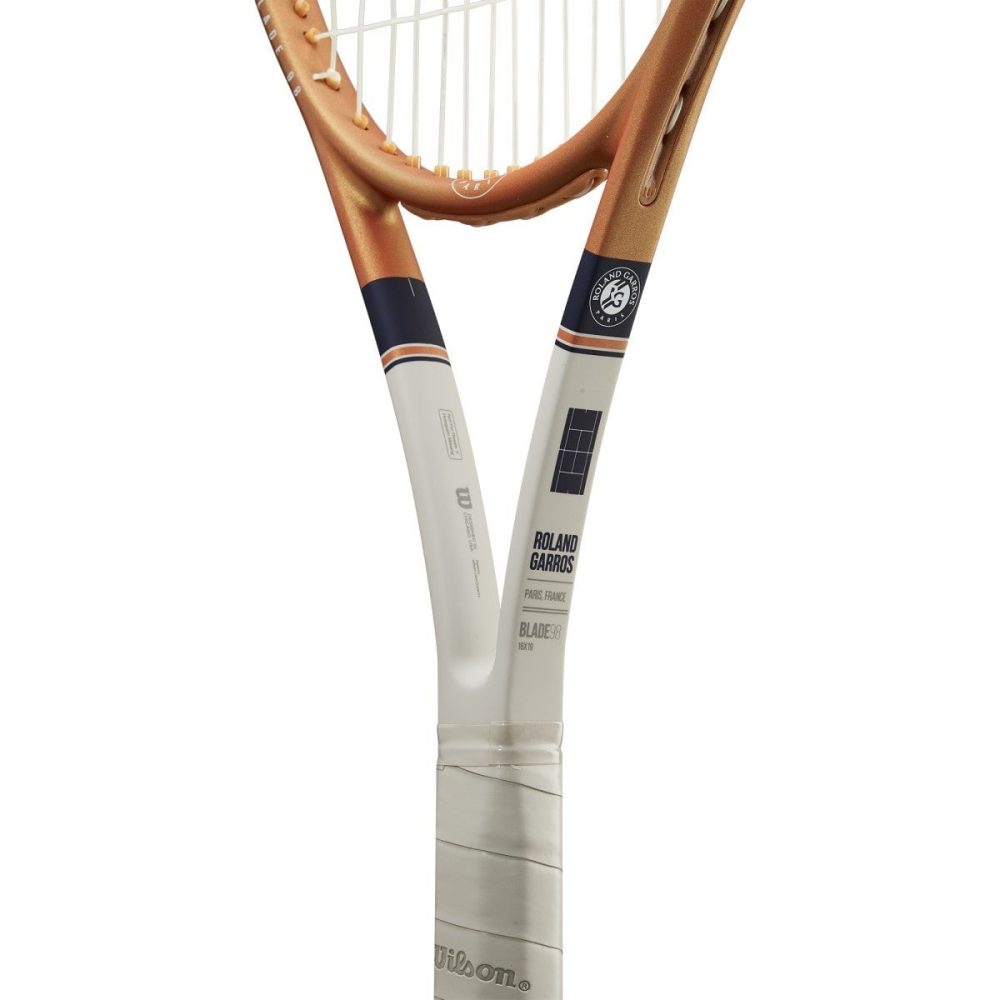 Wilson Blade 98 16x19 V7 Roland Garros Tenis Raketi