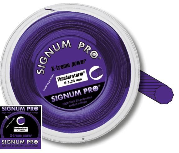 Signum Pro Thunderstorm 1.24 Tenis Raketi Kordajı 200m Rulo