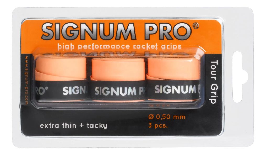 Sıgnum Pro Tour Overgrip Turuncu 3lü Paket
