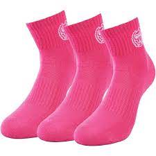 Anchor Ankle Move Socks 3 Pack - pink