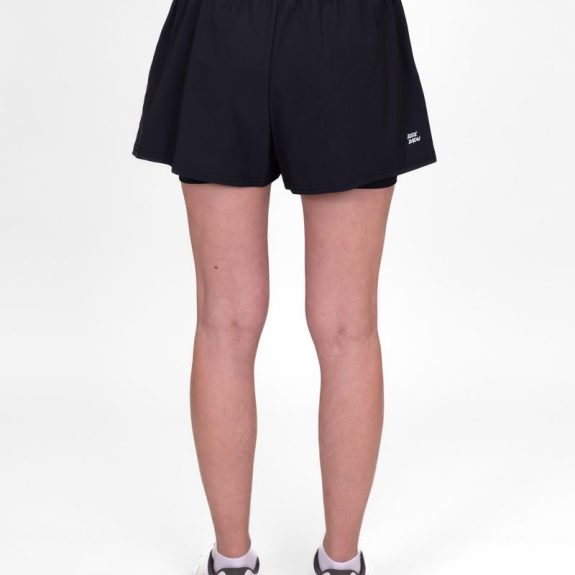 Bidi Badu 2In1 Kadın Tenis Şortu - Black - S