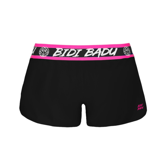 Bidi Badu Tiida Tech Kadın Tenis Şortu Siyah Pembe