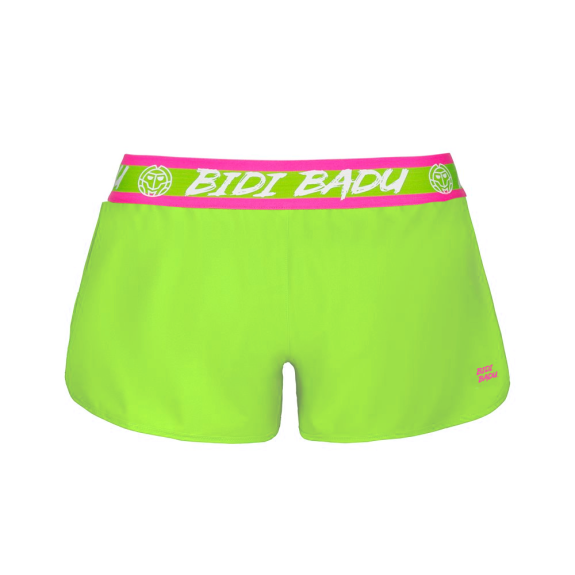 Bidi Badu Tiida Tech Kadın Tenis Şortu Neon Yeşili
