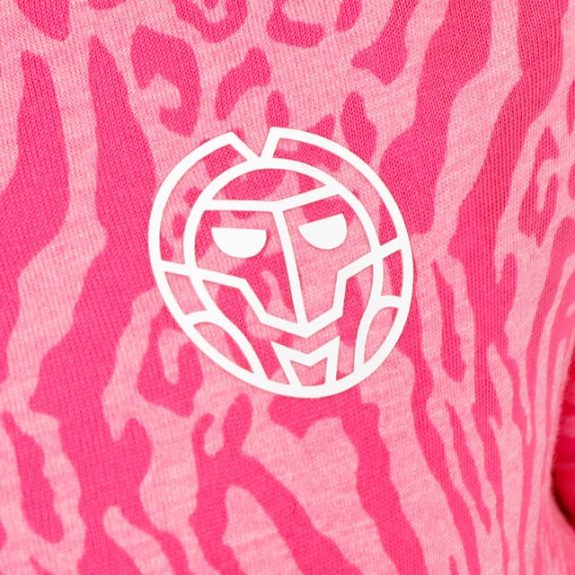 Bidi Badu Anni Burnout Tech Tee Kadın Tenis Tshirt Pembe