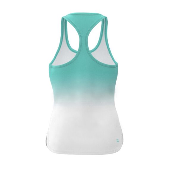 Bidi Badu Crew Gradiant Junior Tank Kız Çocuğu Tenis Atleti aqua, white