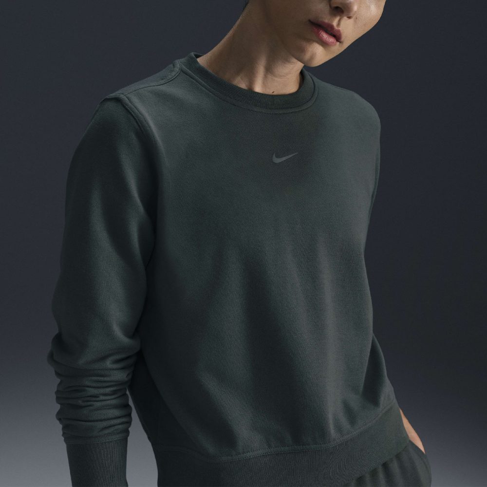 Nike Dri-FIT One Crew Kadın Tenis Sweatshirt