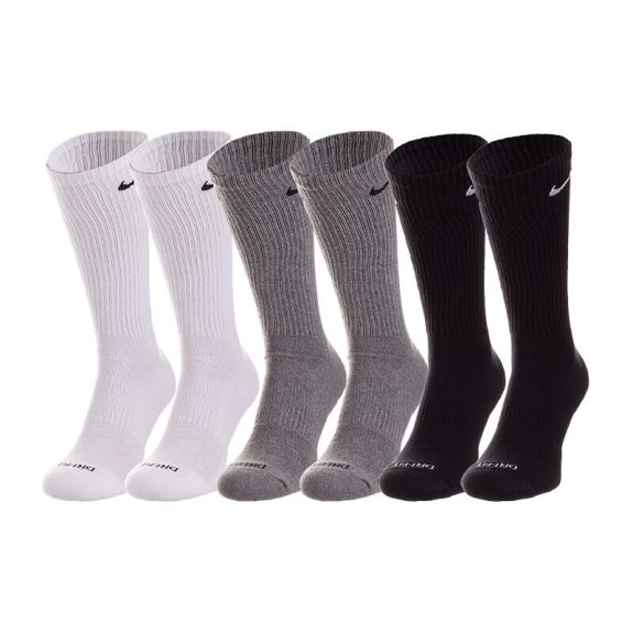 Nike Everyday Plus Cushioned Crew Tenis Çorabı 6'lı paket