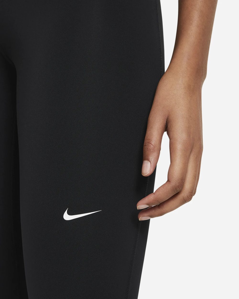 Nike Pro Normal Belli File Panelli Kadın Tenis Taytı