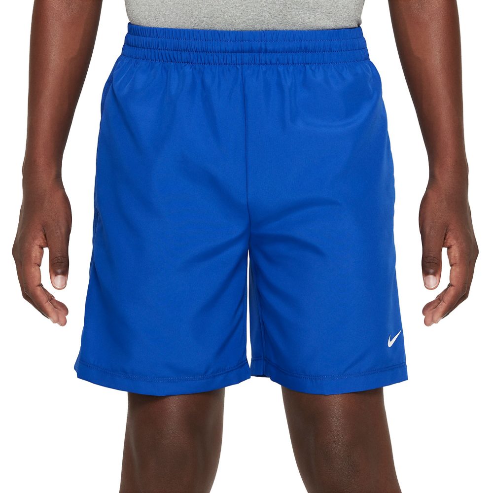 Nike Multi Dri-FIT Genç Erkek Çocuk Tenis Şortu - Mavi