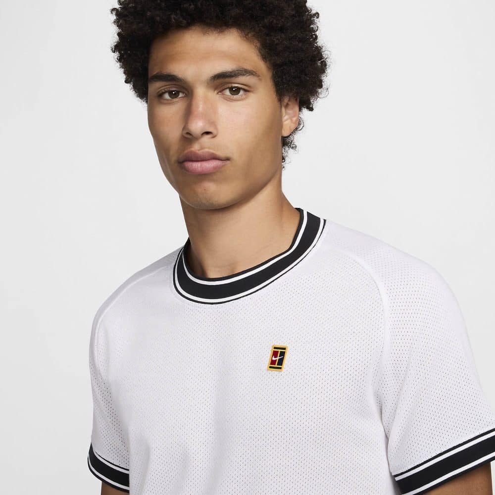 Nike Court Heritage Erkek Tenis Tişörtü