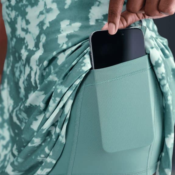 Nike Victory Dri-FIT Fırfırlı Baskılı Kadın Eteği