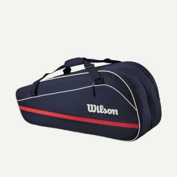 Wilson 6PK Team Racket Bag 2025 Navy Tenis Çantası
